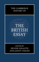 The Cambridge History of the British Essay