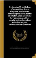 System Der Urweltlichen Pflanzenthiere Durch Diagnose, Analyse Und Abbildung Der Geschlechter Erl(c) Utert. Zum Gebrauche Bey Vorlesungen (C)Ber Petrefactenkunde Und Zur Erleichterung Des Selbststudiums Derselben