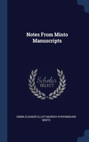 Notes From Minto Manuscripts