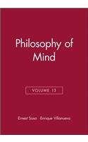 Philosophy of Mind, Volume 13