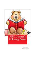 ABC Carmen's Coloring Books