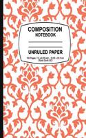 Unruled Composition Notebook