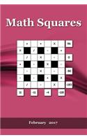 Math Squares: February 2017