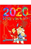 Happy New Year 2020 Journal Notebook: Journal, Diary, New Year Gift (100 Pages, Blank, 8.5 x 11) Lined Notebook.: Happy New Year 2020/ Journal Diary/New Year Gift Lined Notebook.