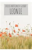 Dieses Notizbuch Gehört Leonie