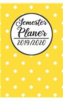 Semester Planer 2019 / 2020: Semesterplaner 2019 2020 - Studienplaner A5, Semesterkalender, Timer, Uni Planer