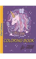 Unicorn Coloring Book for Kids