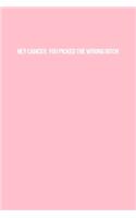Hey Cancer, you picked the wrong Bitch: Dot Grid Journal - Breast Cancer Awareness - Gratitude, Writing, Goal, Bullet, Survival, Survivor, Treatment Notebook - 6x9 120 page