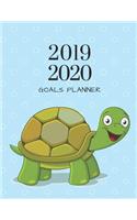 2019 2020 Turtle Tortoise 15 Months Daily Planner: Academic Hourly Organizer in 15 Minute Interval; Appointment Calendar with Address Book & Note Section; Monthly & Weekly Goals Journal with Quotes