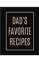 Dad's Favorite Recipes