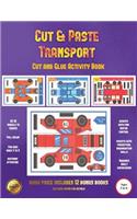 Cut and Glue Activity Book (Cut and Paste Transport)