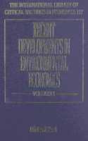 Recent Developments in Environmental Economics