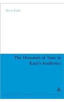 The Demands of Taste in Kant's Aesthetics