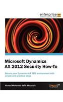 Microsoft Dynamics Ax 2012 Security - How to