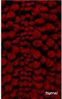 Fuzzball Journal - Lava Red: (Textured World)