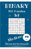 Binary Puzzles - Medium 200 vol. 2