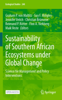 Sustainability of Southern African Ecosystems under Global Change