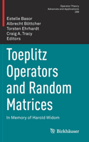 Toeplitz Operators and Random Matrices
