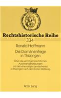 Die Domaenenfrage in Thueringen