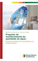 Proposta de monitoramento da qualidade da água