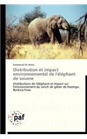 Distribution Et Impact Environnemental de l'Éléphant de Savane