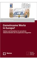 Gemeinsame Werte in Europa?