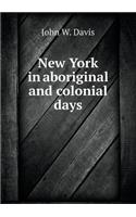 New York in Aboriginal and Colonial Days