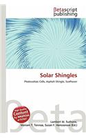 Solar Shingles: (English)