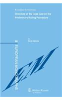 Directory of EU Case Law on the Preliminary Ruling Procedure