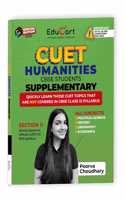 Educart CUET UG Entrance Exam Books 2025 Humanities Stream Supplementary Book (Covers Cuet topics and MCQs that were not taught in CBSE Class 12)