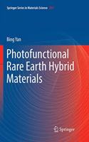 Photofunctional Rare Earth Hybrid Materials