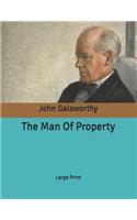 The Man Of Property: Large Print