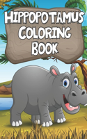 Hippopotamus Coloring Book: &#24188;&#20816;&#21521;&#12369;&#12398;&#12459;&#12496;&#12392;&#21205;&#29289;&#22290;&#12398;&#21205;&#29289;&#12398;&#22615;&#12426;&#32117;&#12