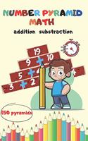 Number Pyramid Math - addition substraction