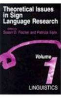 Theoretical Issues in Sign Language Research, Volume 1