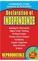 Declaration of Independence Common Core Lessons & Activities: Common Core Lessons & Activities
