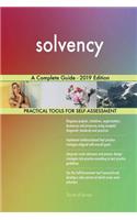 solvency A Complete Guide - 2019 Edition