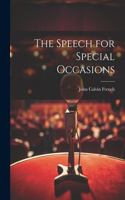 Speech for Special Occasions