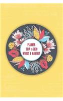 Academic Planner Daily 2019 to 2020 Floral Design