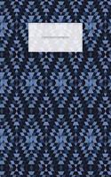 Composition Notebook: Dark Polynesian Pattern Design, Blank Lined Notebook, 120 Pages, 8"x10"