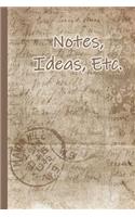 Notes, Ideas, Etc.