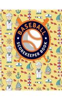 Baseball Scorekeeper Book