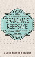 Grandma's Keepsake Journal