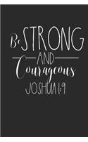 Be Strong and Courageous Joshua 1