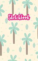 Sketchbook: Cute Drawing Note Pad and Sketch Book for Kids, Girls and Adult - Large 8.5 x 11 Matte Cover with White Interior (Perfect for Sketching, Coloring, W
