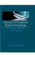 Library of Congress Subject Headings