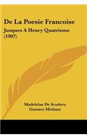 De La Poesie Francoise