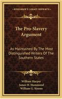 Pro-Slavery Argument