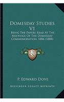 Domesday Studies V1