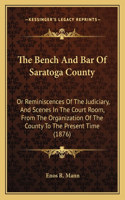 Bench and Bar of Saratoga County